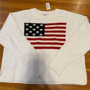Old Navy flag sweater